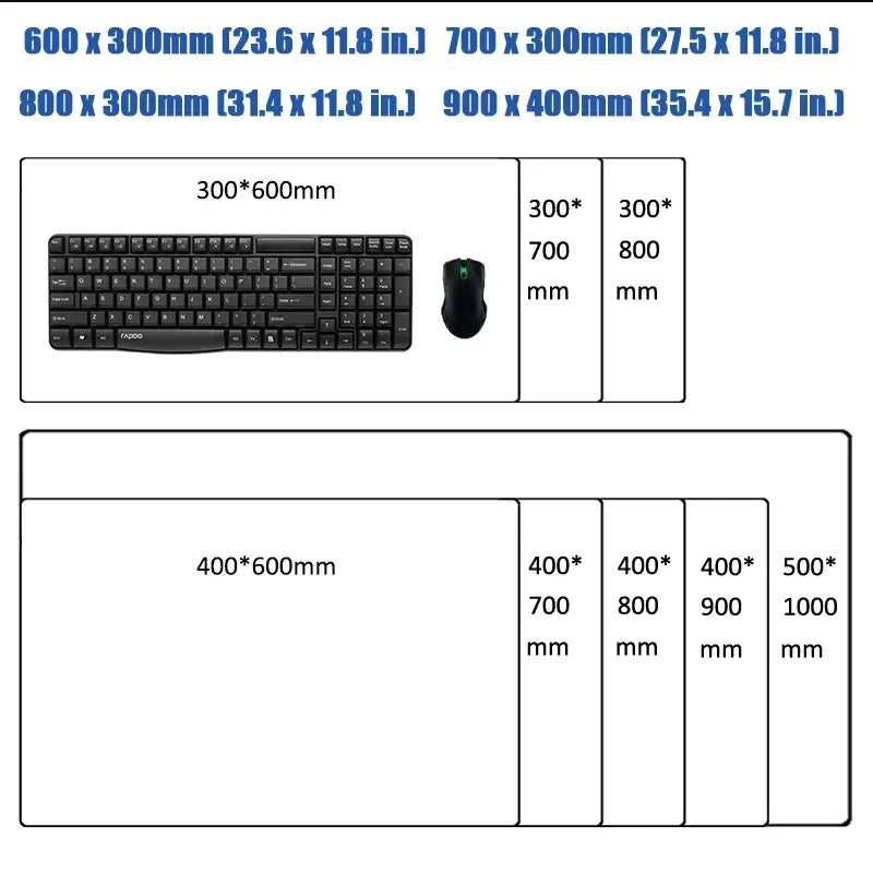 Anime HD Mousepad Gamer Large Size Carpet Office Mausepad Xxl Call of Duty Mouse Pad Gaming Accessories Desktop Extended Deskmat