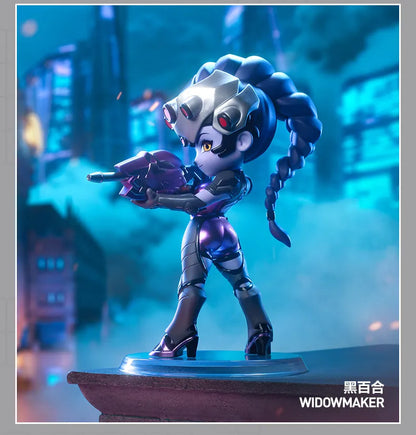POP MART Overwatch Play of The Game Series Blind Box originale, Mystery Box a sorpresa, graziose action figure anime, ornamenti e statuette