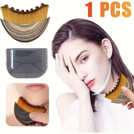 Lymphatic Contour Face Brush, Chin & Jawline Sculpting, Drainage Massager for Face, Ergonomically Designed to Fit The Skin Precisely