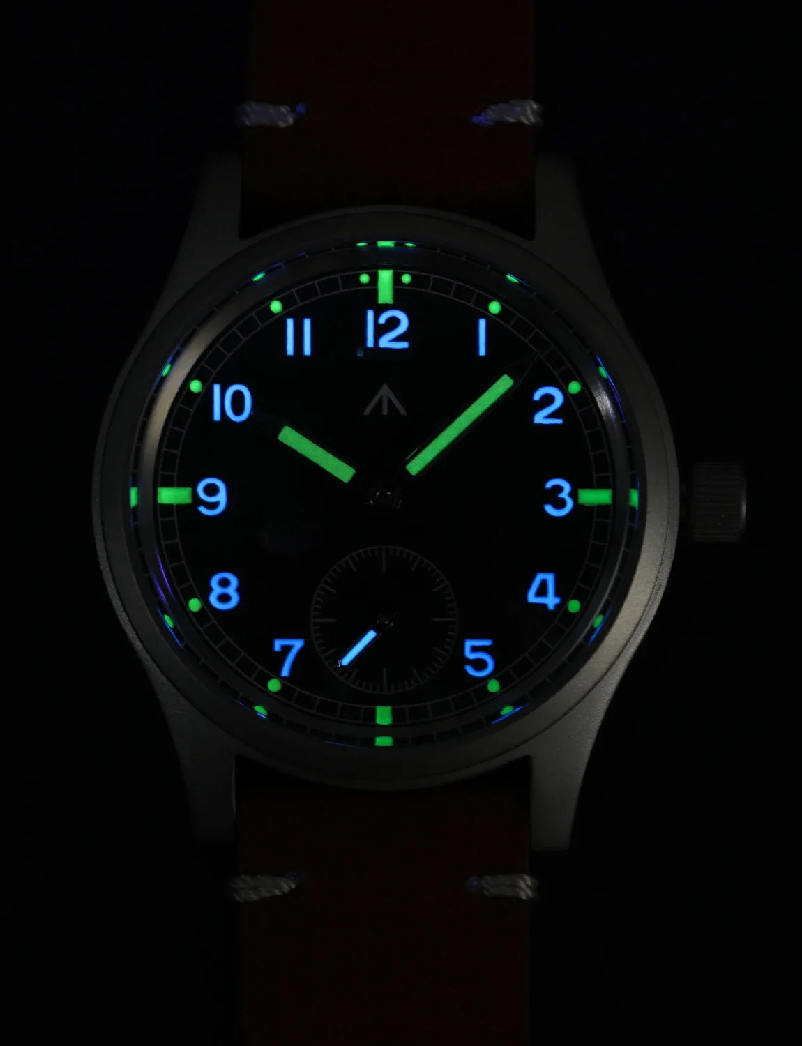 Militado D12 Quartz Watch Men VD78 Movement Domed Sapphire Crystal V2 Clear AR Coating Wristwatch 10Bar Water Resistance Watch