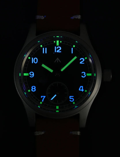 Militado D12 Quartz Watch Men VD78 Movement Domed Sapphire Crystal V2 Clear AR Coating Wristwatch 10Bar Water Resistance Watch