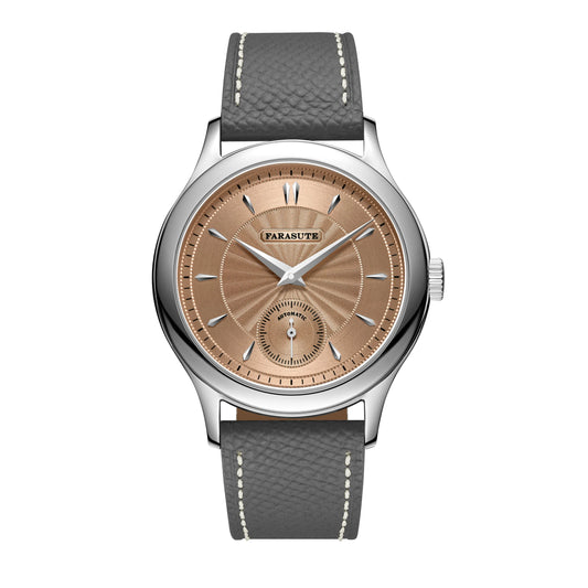FARASUTE Luxury Mechanical Watch 316L Stainless Steel Case Hangzhou Customized Movement Small Second Hand Dial Men's Watch Gift