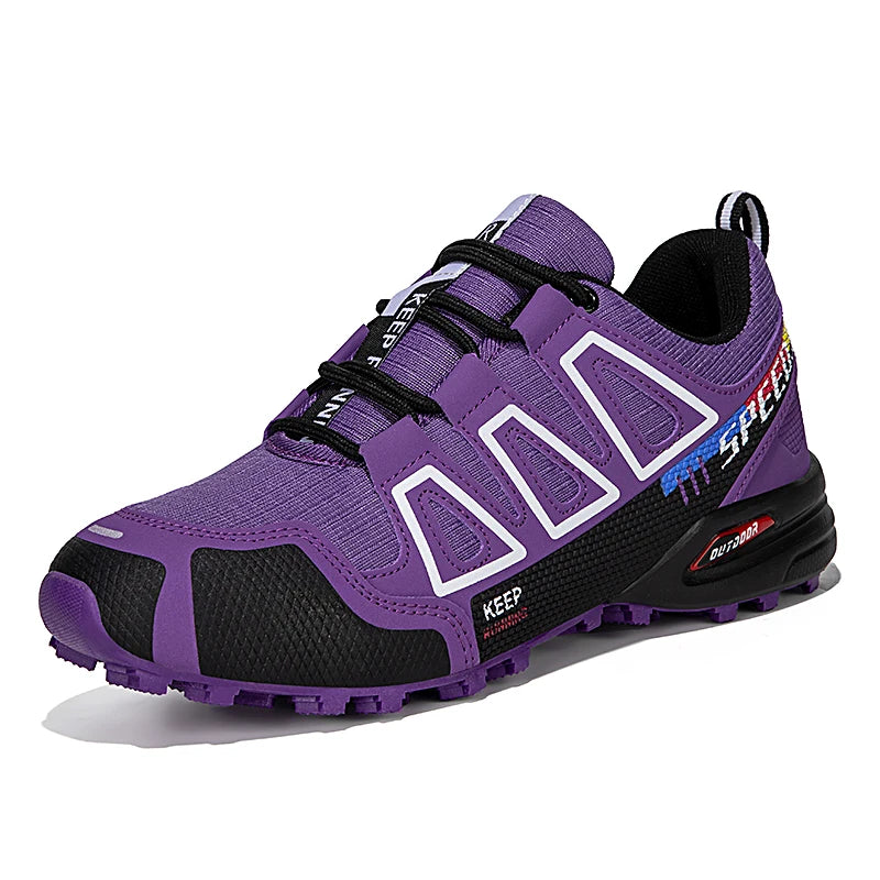Women’s Waterproof Hiking Shoes Outdoor Sports Shoes Women’s Walking Travel Sports Shoes Bicycle Sports Shoes Running Sports Shoes
