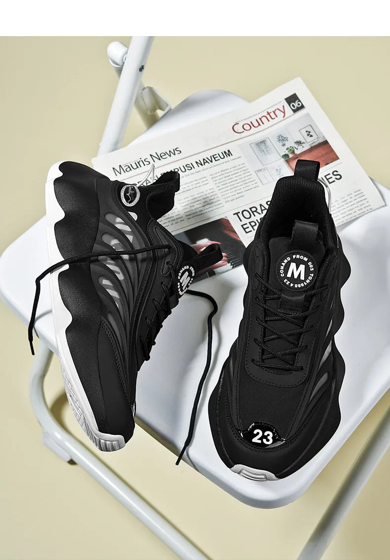 Herresko Sneakers Casual herresko Tennissko Luksussko Åndbare sportssko Modesko Loafers Løbesko til mænd