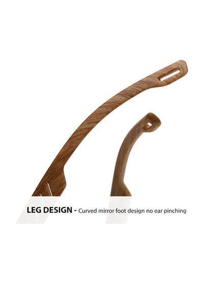 New Fashion Square Sunglasses Wood Grain Spring Hinge UV400 Unisex for Driving Hiking Travel 2026
