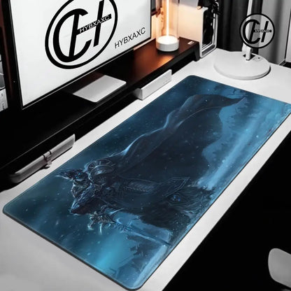 World of Warcraft Lich King -hiirimatto PC HD anime -pelitarvikkeet näppäimistöhiirimatto kannettavalle XXL-pelikaapin pöytämatto matto