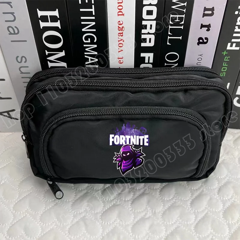 Astuccio portapenne Fortnite con motivo creativo del gioco, borsa contenitore Harajuku per ragazzi e ragazze, articoli per il ritorno a scuola, regali di compleanno e per feste