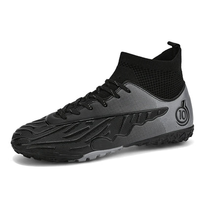 Chaussures de football professionnelles pour hommes, crampons durables pour terrain en herbe extérieur