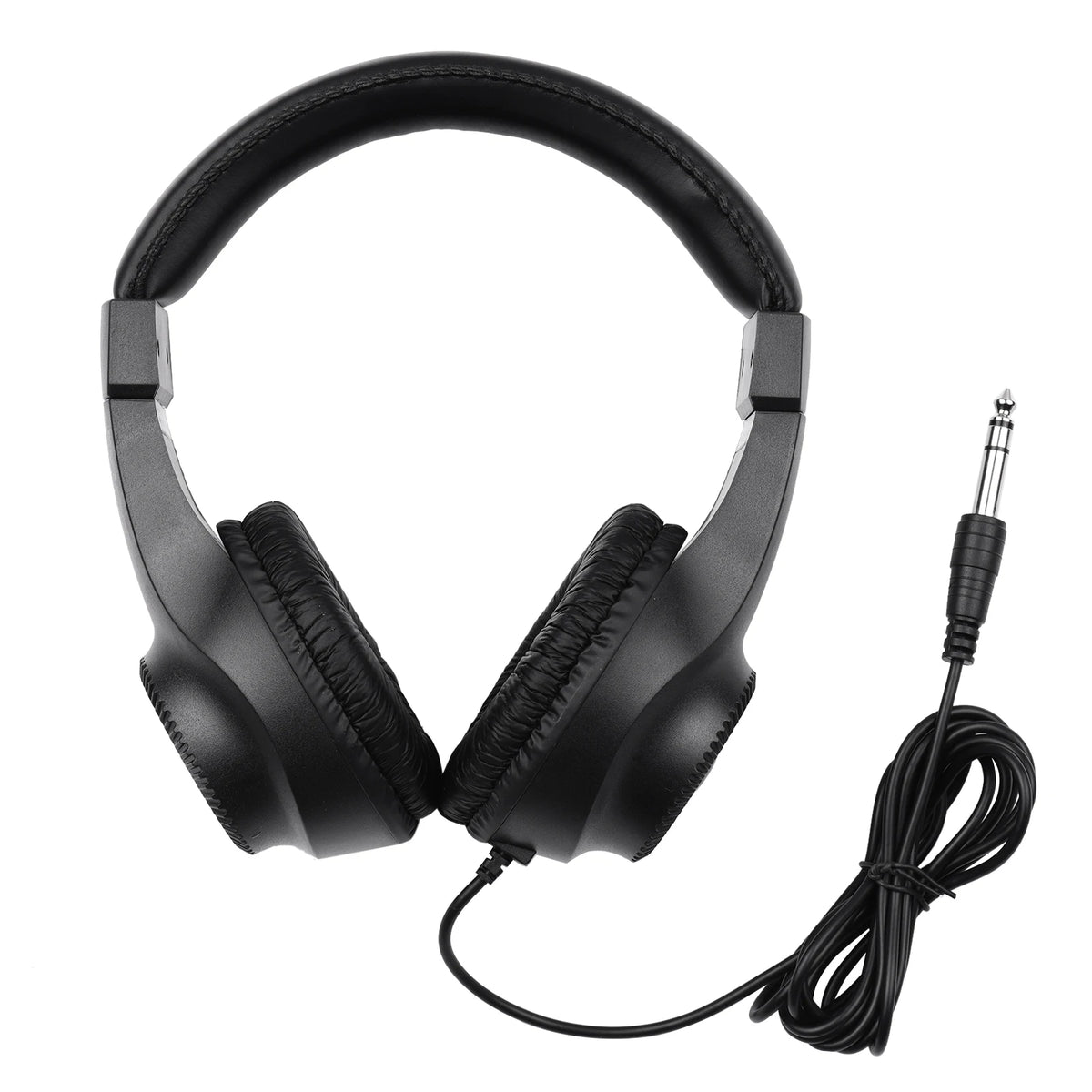 Écouteurs stéréo filaires, casque d'écoute avec pilote 50mm, prise 6.5mm pour enregistrement, surveillance de la musique (pas pour PC)