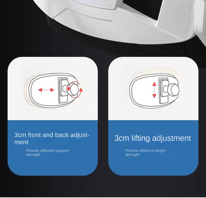 Scaun ergonomic rabatabil, scaun de birou confortabil, scaun de calculator pentru casă, cămin studențesc, scaun de gaming cu suport pentru picioare