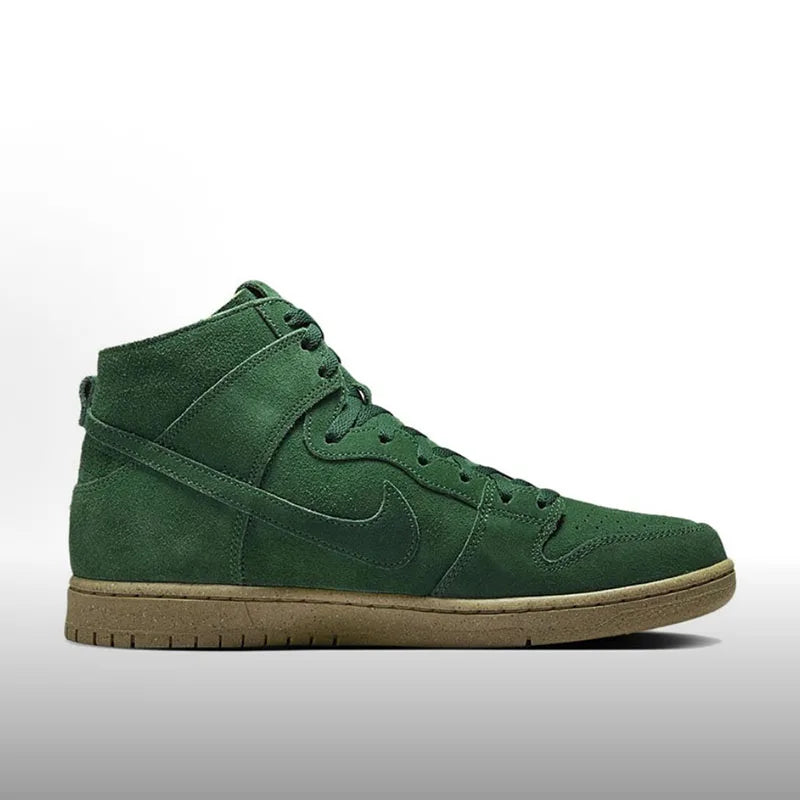 Nike Dunk SB Dunk High – inspirowane stylem retro, modne, antypoślizgowe, wytrzymałe, półwysokie, codzienne trampki DQ4489-300