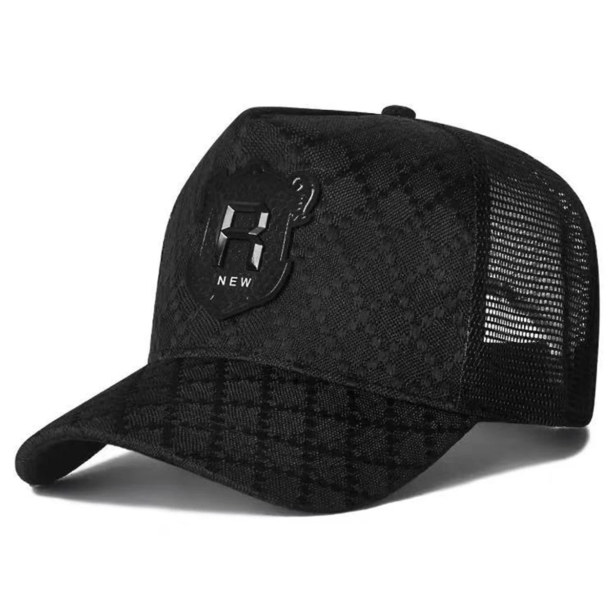 Czapki z daszkiem typu baseballowego z haftem litery „R”, unisex, na wiosnę i lato, na świeżym powietrzu, z regulacją, czapki codzienne, czapki przeciwsłoneczne, czapki sportowe