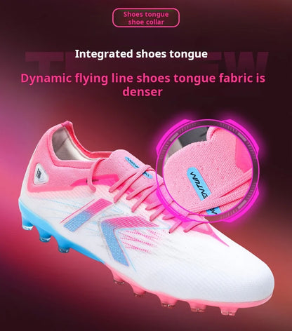 Kelme MG Football Shoes Men's Natural and Artificial Grass Professional Competition Training Football Shoes Non-Slip Soccer Shoes