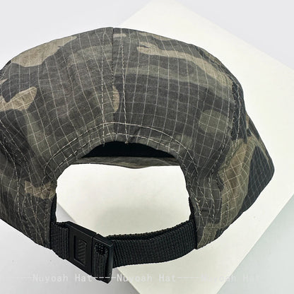 Unisex CAMO greitai džiūstančios beisbolo kepurės su siuvinėtomis raidėmis, apsaugančios nuo saulės, spalvų blokų dizaino, kvėpuojančios, asmeninės, su snapeliu, universalios