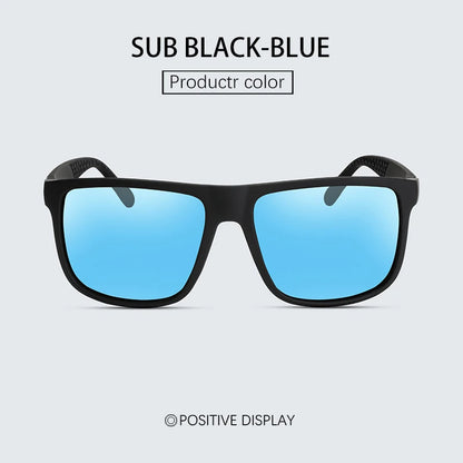 Luxury Square Polarized Cycling Sunglasses UV400 Male Vintage Eyewear Men Women Fashion Travel Driving Fishing Windproof Glasses