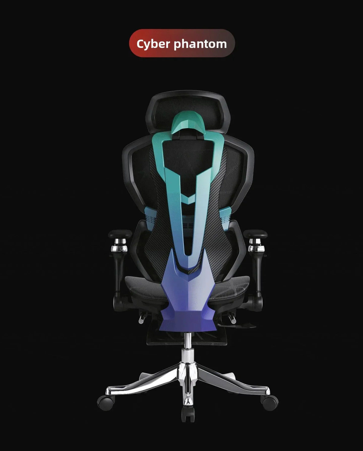 Chaise de jeu ergonomique haut de gamme pour longues sessions, confort respirant, accoudoirs 9D réglables, chaise d'ordinateur pour joueurs