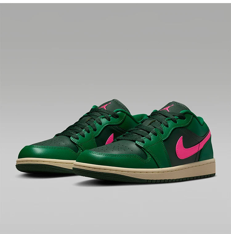 Nike genuíno JORDAN — Ténis de skate desportivos leves almofadados e bordados para mulher DC0774-162