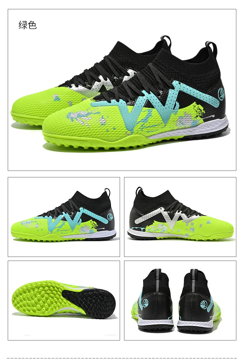 Men's New TF Football Boots Society Professional Comfortable Top Quality Male Soccer Shoes Adult Casual Ultralight Football Shoes
