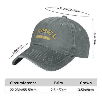 „Camel Trophy“ vyriškos ir moteriškos beisbolo kepurės, reguliuojamos kasdienio stiliaus medvilninės kepurės nuo saulės, unisex „Dad Hats“