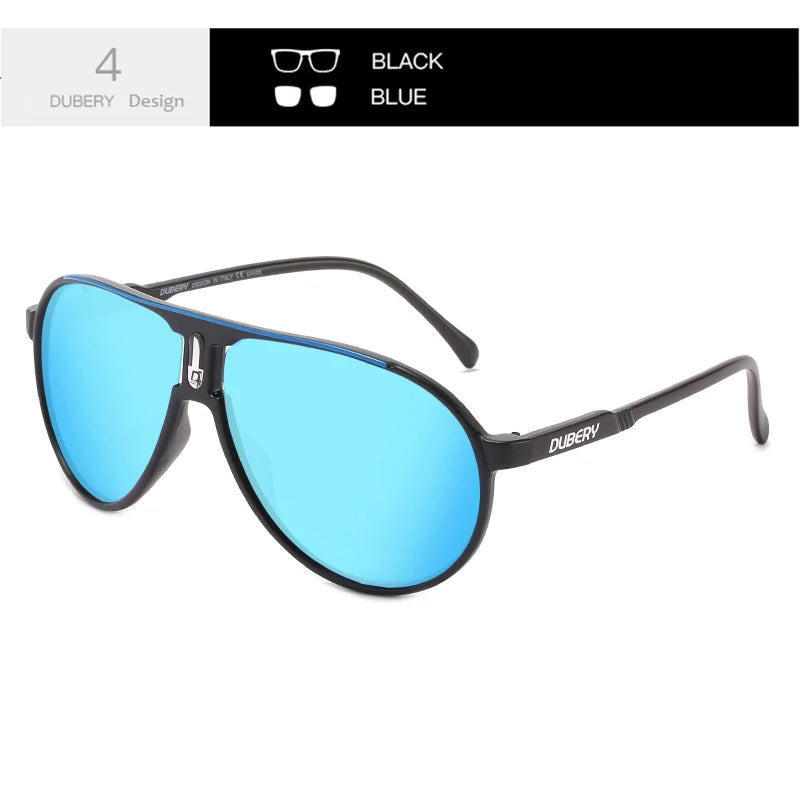 DUBERY Polarized UV400 Protection Sunglasses For Men And Women 7 Colors Model 102
