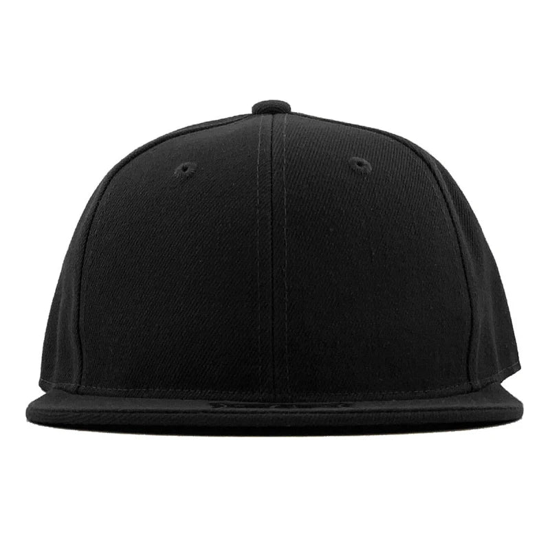 Full Closed Fitted Cap Hat New York Size Plus Large Trucker Men Bill Hip Hop Plain Baseball Snapback Blank Flat Visor Brim Era