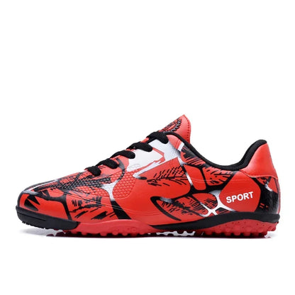 Chaussures de Football pour enfants, chaussures de Football pour garçons, Futsal, baskets d'intérieur rapides, crampons originaux, bottes de Football