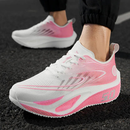 Air cushion running shoes, breathable outdoor sneakers, lightweight sports jogging shoes
