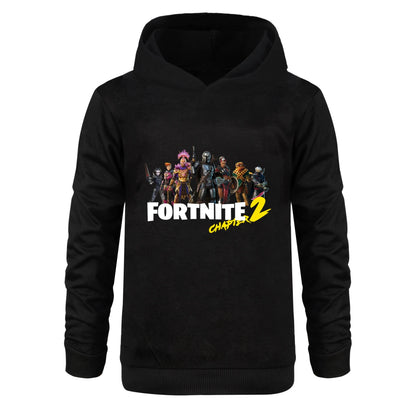 Fortnite Hoodie Kids Baby Cartoon Clothing Unisex Boys Long Sleeve Hooded Sweatshirts Youth Girls Casual Coats 1007