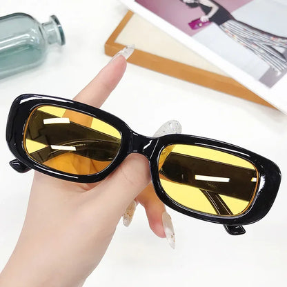 Fashion Classic Red Sunglasses Lens Mens Ladies Womens Retro Vintage UV400 Glasses Eyewear Luxury Square Outdoor Sun Glasses