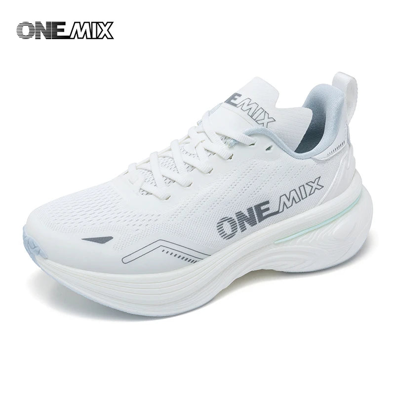 ONEMIX Nye cushion-løbesko til kvinder og mænd – lette, moderigtige udendørs sneakers til vejløb, sport, træning, jogging og fitness