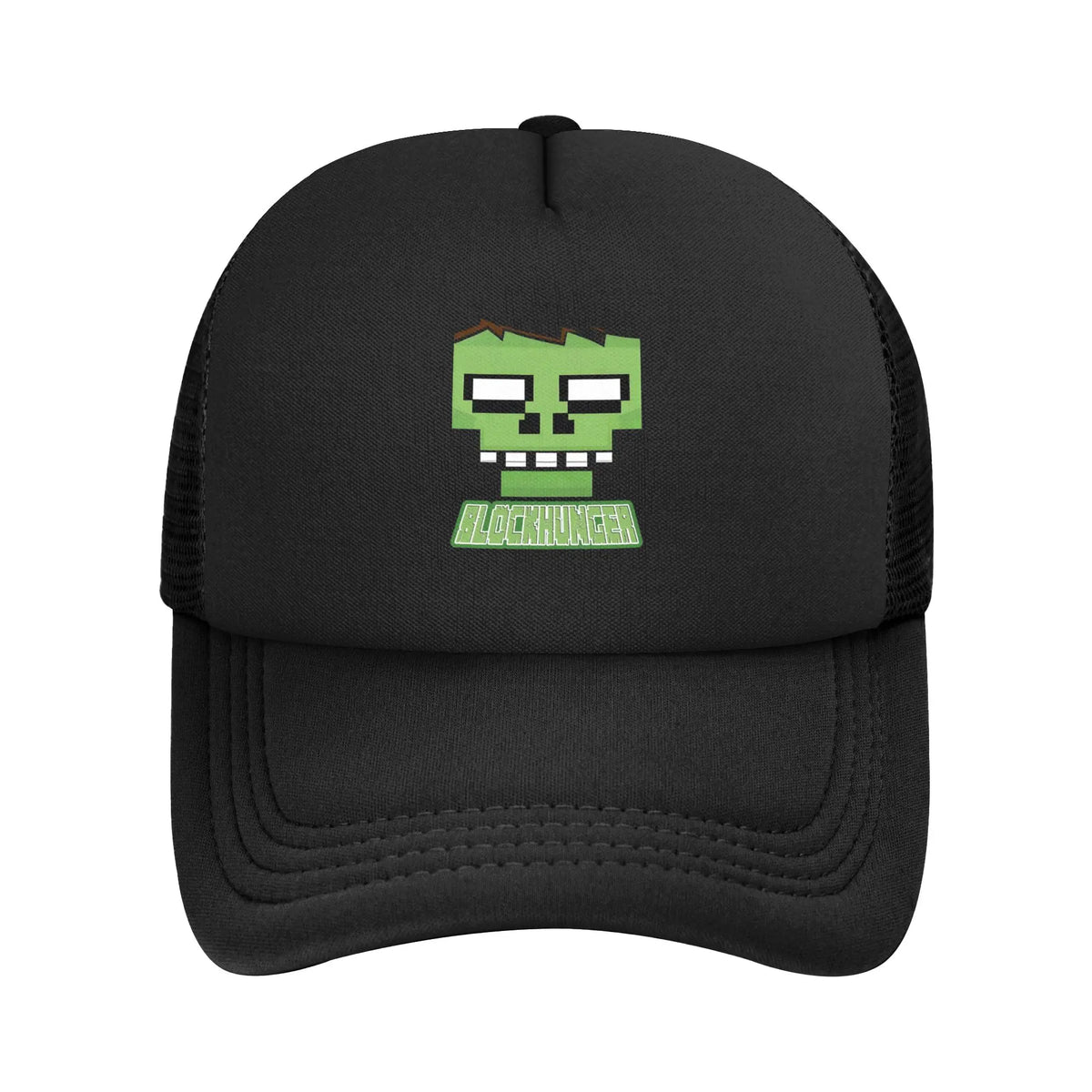 Suaugusiųjų „Creepers“ didelio ciferblato vaizdo žaidimų stiliaus „Trucker“ kepurė, tinklinė beisbolo kepurė, poliesterinė kepurė, saulės kepurė, reguliuojama lenktyninė kepurė, vasarinė