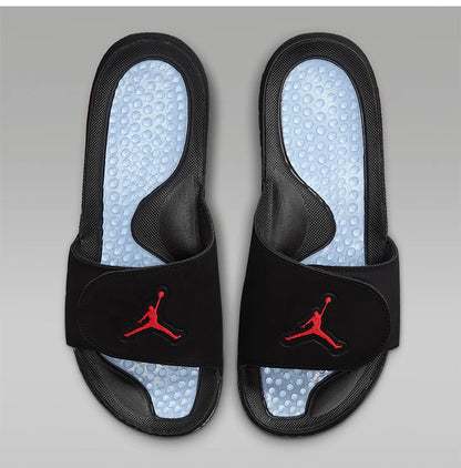 „Nike“ originalūs „JORDAN“ vyriški, kvėpuojantys, lengvi ir kasdieniai šlepetės su „Velcro“ užsegimu 555501-061