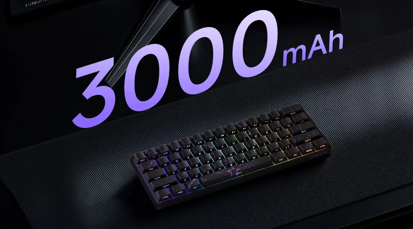 MONSGEEK FUN60 PRO&MAX HE Machanical Keyboard Magnetic Switch 60% Wireless Gaming Keyboard Rapid Trigger 8K ARGB Custom Keyboard