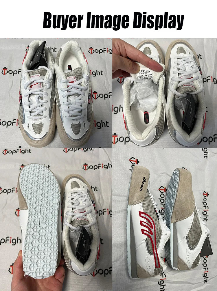 Pro Do-win Fencing Shoes for Kids and Adults, Professional Fencing Shoes, Anti-Slip Sneakers, Lightweight Genuine Leather Competition Footwear