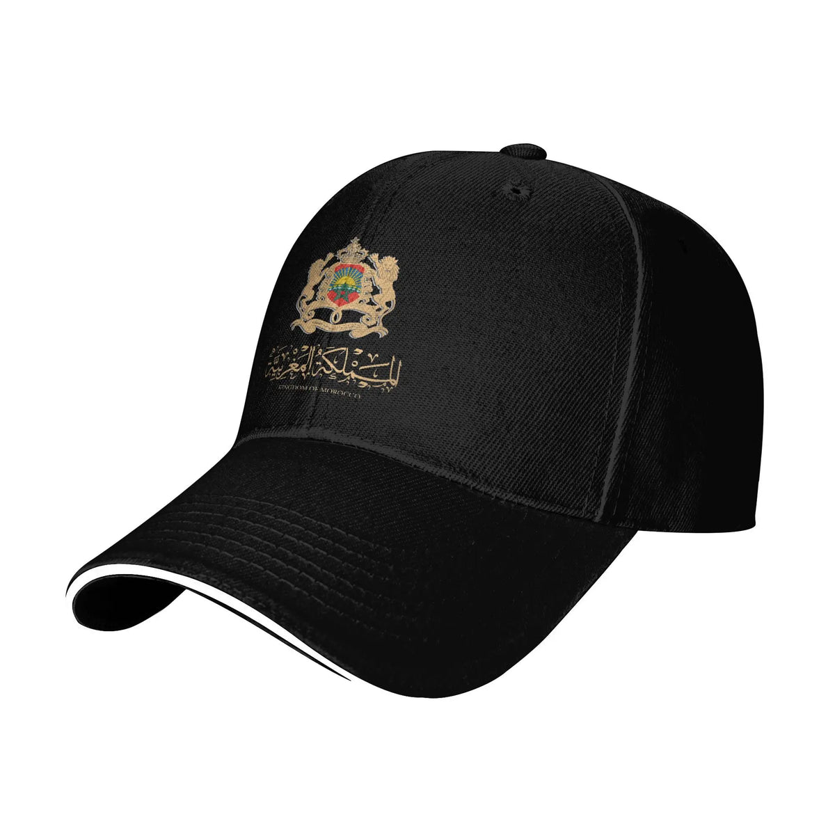 Czapka z daszkiem z flagą Maroka y2k – fajna czapka typu trucker na lato dla mężczyzn i kobiet, do polowań i biwakowania
