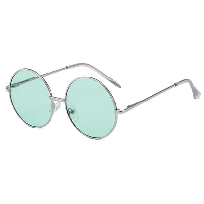 Children's sunglasses metal frame round sunglasses  simple anti ultraviolet tide children's glasses
