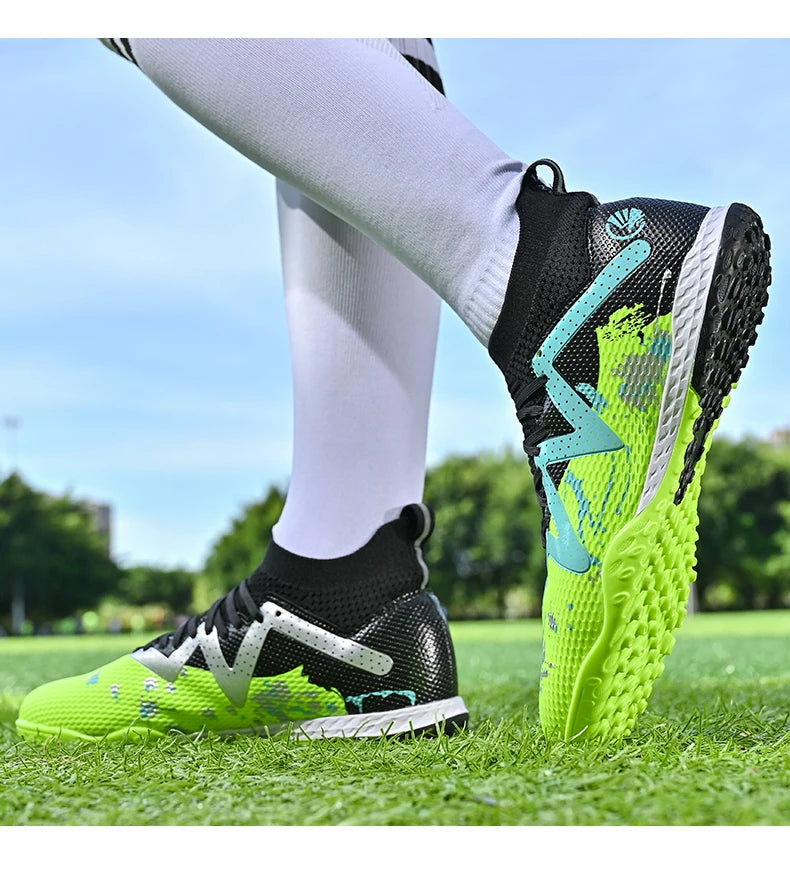 Men's New TF Football Boots Society Professional Comfortable Top Quality Male Soccer Shoes Adult Casual Ultralight Football Shoes