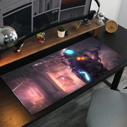 Mousepad Ana Shrike Overwatch, covoraș de birou cu suport, accesorii gaming Prime Gaming, XXL, covoraș pentru tastatură cu capitonaj