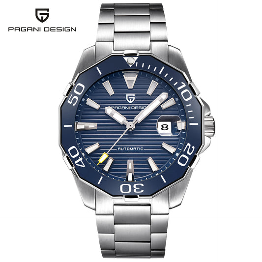 2025 New Brand PAGANI DESIGN 1617 Men's Military Sport Mechanical Watches Waterproof Stainless Steel Top Brand Luxury Men's Watch