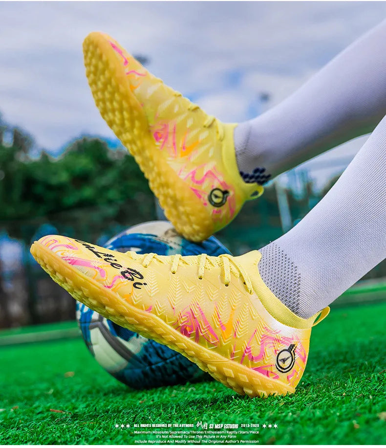 Professionelle Fußball-Sneaker für Herren und Damen, hochwertige modische Fußballschuhe für Herren, große Größe 46, Futsal-Schuhe, Herren-Trainer