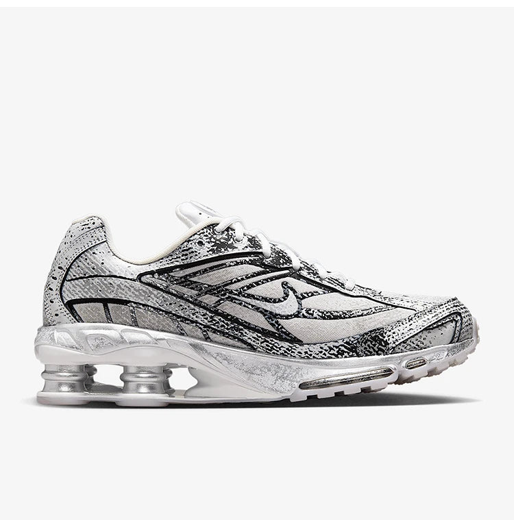 Oryginalne buty do biegania Nike Shox Ride 2 unisex, modne, amortyzujące, IB8174-100