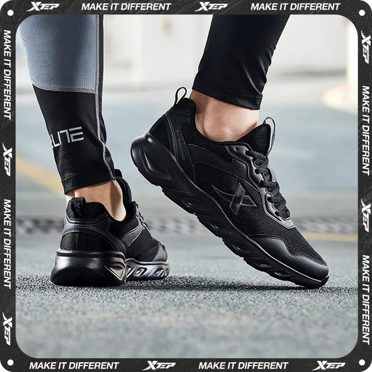 Xtep Running Shoes For Men 2020 Spring Rebound Comfortable Sports Shoes Durability Stability Breathable Sneakers 880119115036