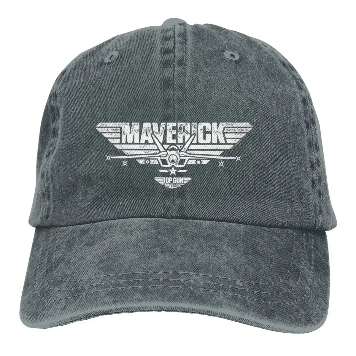 Daugiaspalvė kepurė su snapeliu vyrams ir moterims, kaubojaus kepurė „Top Gun Maverick“ su „Jet“ logotipu centre, beisbolo kepurės su individualizuotu snapeliu, apsauginės kepurės