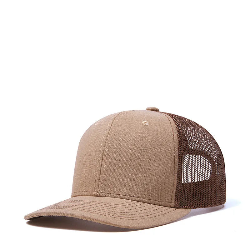 38 spalvų tinklinės „Trucker“ kepurės, lauko „Snapback“ kepurės, „Dad Hat“, hiphopo stiliaus kepurės vyrams ir moterims, reguliuojamos berniukų ir mergaičių beisbolo kepurės