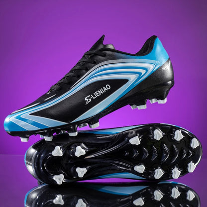 Nouvelles chaussures de football pour hommes, crampons de terrain antidérapants, chaussures de football pour l'entraînement, baskets de haute qualité, futsal, intérieur, vente chaude, extérieur