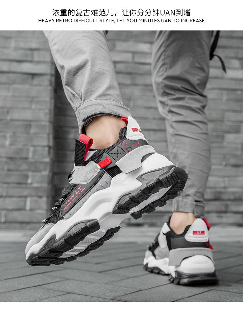 Shoes Men Sneakers Male Casual Men's Shoes Tennis Luxury Shoes Trainer Race Breathable Shoes Fashion Loafers Running Shoes for Men