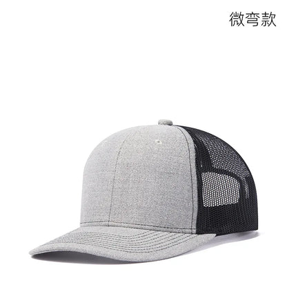 38 spalvų tinklinės „Trucker“ kepurės, lauko „Snapback“ kepurės, „Dad Hat“, hiphopo stiliaus kepurės vyrams ir moterims, reguliuojamos berniukų ir mergaičių beisbolo kepurės