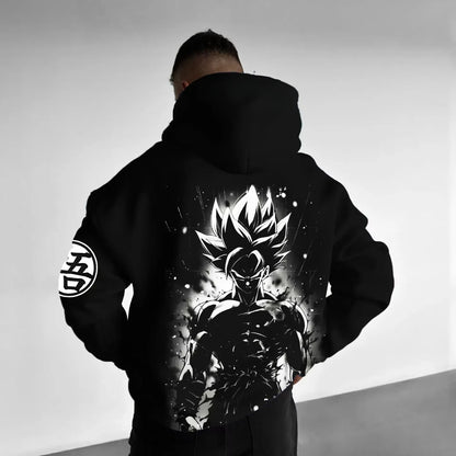 Anime Dragon Ball Printed Hoodie Sweatshirt Men's and Women's Hoodie Men's Tops Sports Hoodie Harajuku Y2K Hoodie