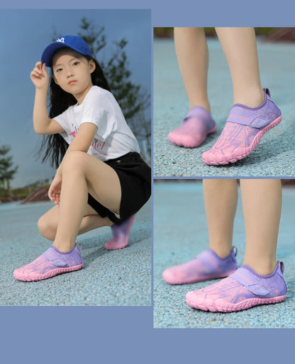Neue schnelle Strand- und Tauchschuhe für Kinder, Jungen und Mädchen, Qianjiang Schwimmschuhe, Indoor-Fitness-Bodenschuhe, Badeschuhe 29-38#
