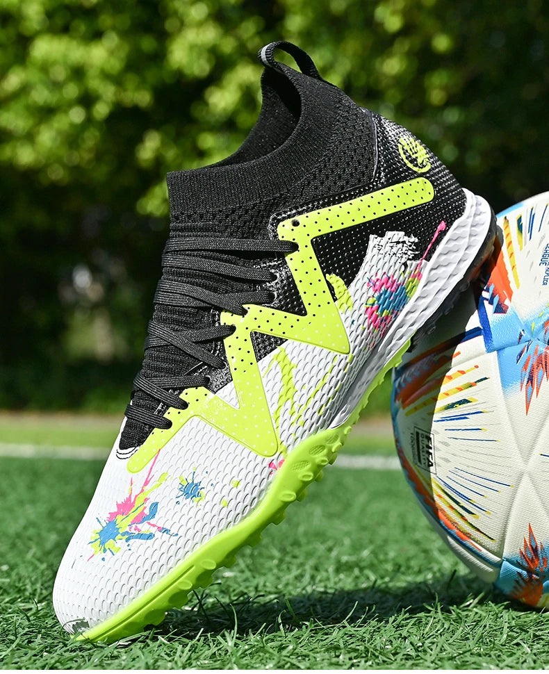 Men's New TF Football Boots Society Professional Comfortable Top Quality Male Soccer Shoes Adult Casual Ultralight Football Shoes